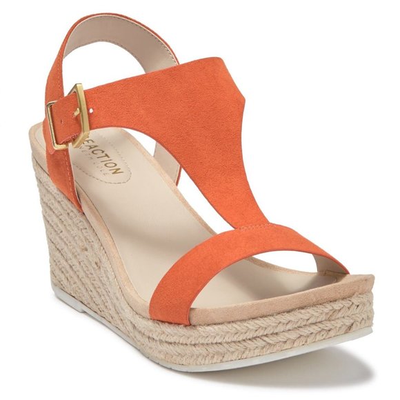 Kenneth Cole Reaction Shoes - Kenneth Cole Cami Espadrille Wedge Strappy Sandals